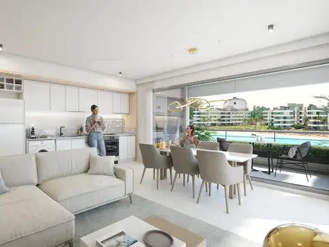 Departamento en Venta en Lagoon Pilar, USD 82.000