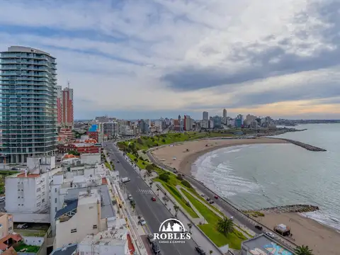 Departamento cuatro ambientes frente al mar