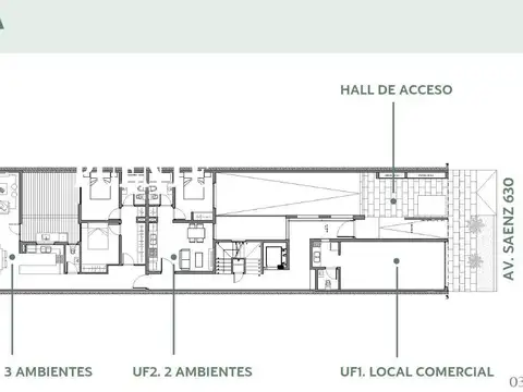 Departamento en Venta Apto profesional