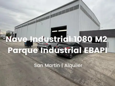 Depósito en Alquiler de 1080 m2 en Parque Industrial San Martin con oficina