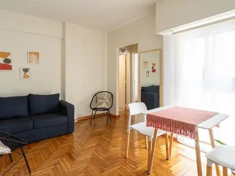 Departamento en Palermo de 2 ambientes lleno de luz y sol