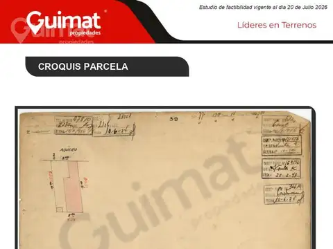 Terreno en Venta de 124,0 m2