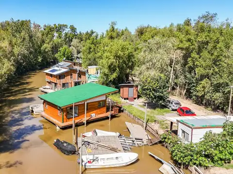 Lote en venta, bahía entera en exclusivo Barrio Econáutico Hipocampo, Dique Luján, Tigre