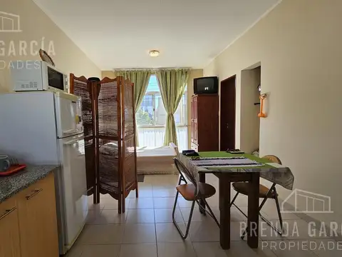Departamento Monoambiente con 1 baño