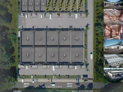 Colectora Norte Acceso Oeste Km 55 UF 01