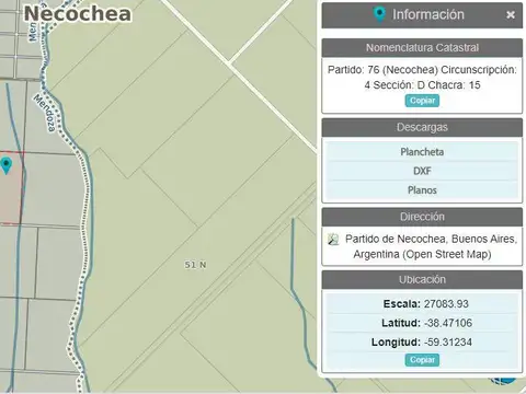 Campo en Ramon Santamarina