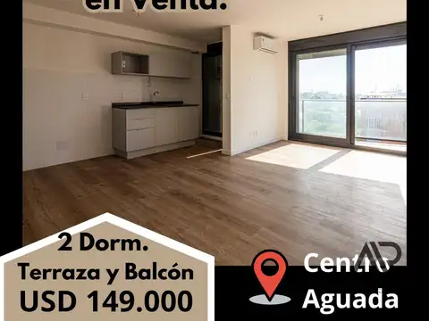 Apartamento en venta en Aguada