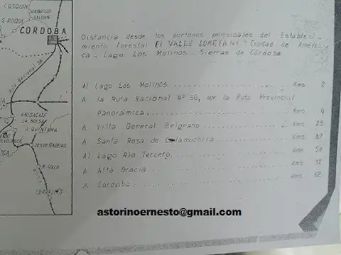 Campo en Venta con Alambrado