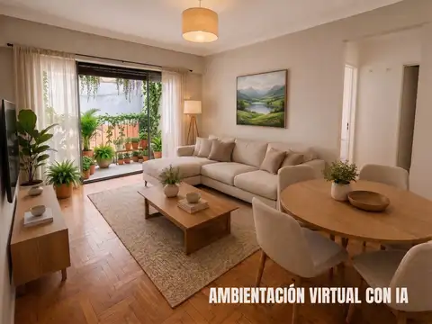 OPORTUNIDAD: AMPLIO 2 AMBIENTES CON BALCON Y COCINA SEPARADA
