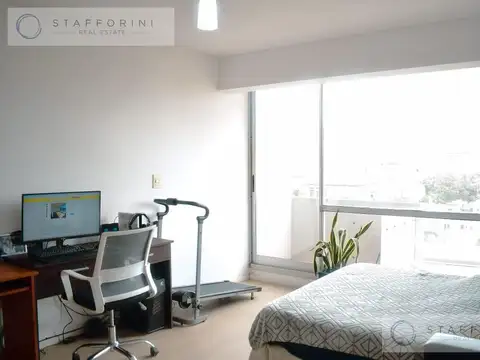 Departamento Monoambiente luminoso con balcon y amenities en San Cristobal