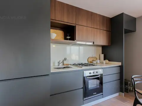 Departamento 2 ambientes con 1 baño