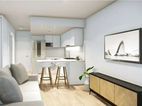 Departamento de 1 dormitorio en venta en Rosario