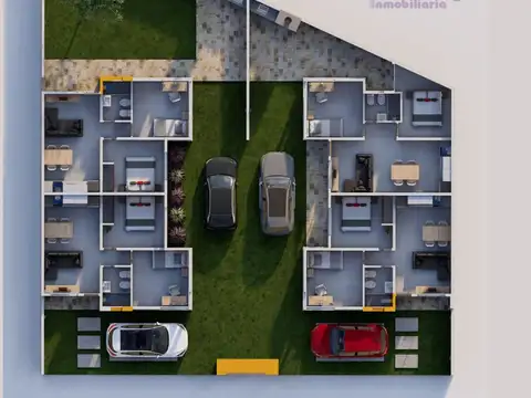 Departamento 3 ambientes con 1 baño