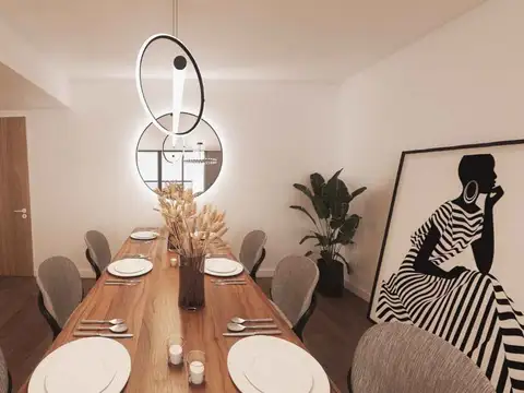 Departamento 4 ambientes con 2 baños