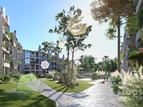 Departamento 3 ambientes en venta GREEN PALMERS