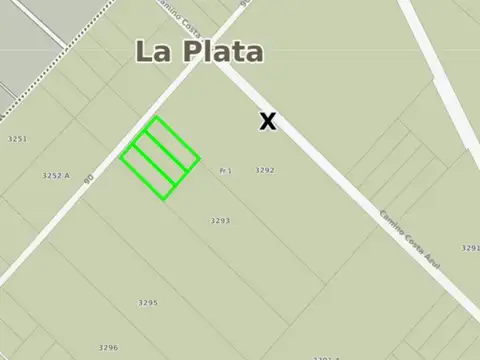 90 y Camino Costa Azul