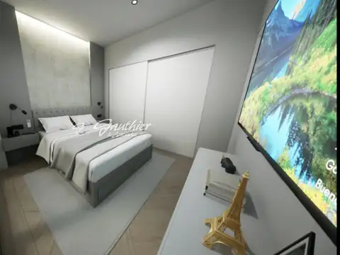 Departamento 2 ambientes con 1 baño