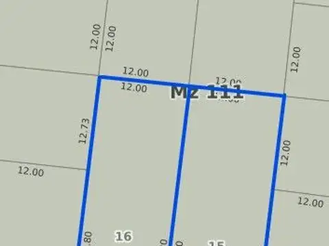 Terreno en Venta en Ostende, USD 80.000