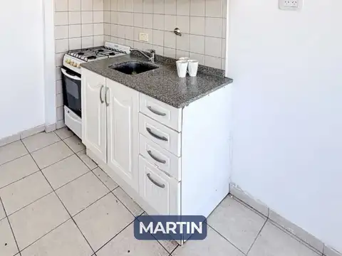 Departamento 2 ambientes con 1 baño