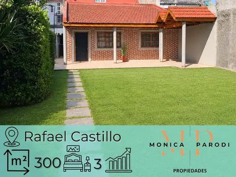 CASA EN VENTA EN RAFAEL CASTILLO CON DEPARTAMENTO INDEPENDIENTE IDEAL DOS FAMILIAS O RENTA
