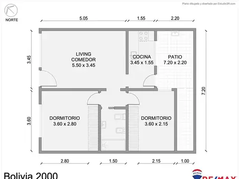 Depto Tipo Casa en Venta de 2 dormitorios