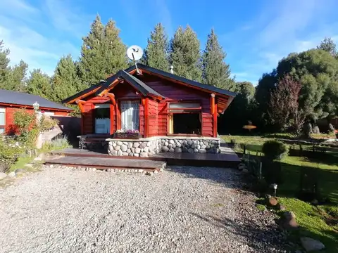 VENTA / PERMUTA DE DOS CABAÑAS Y CASA PRINCIPAL - VILLA MELIQUINA