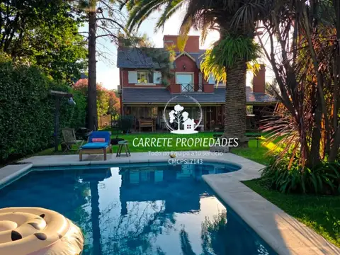 Casa en venta de 5 ambientes y pileta. Barrio La Rinconada. Pilar