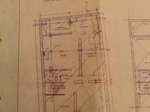 Casa 4 ambientes con 1 baño