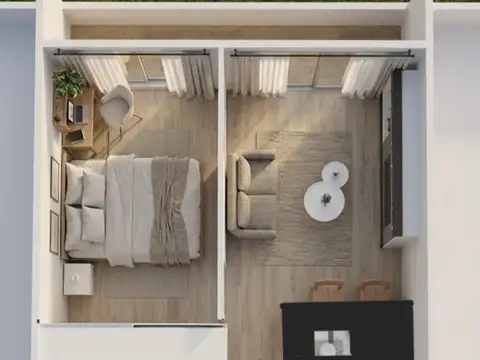Departamento en Venta de Monoambiente