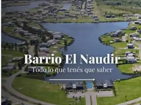 VENTA DE LOTE 781 m2  (EL NAUDIR PUERTOS ESCOBAR)