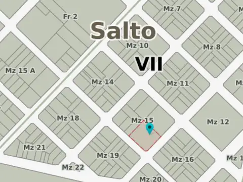 Terreno en Venta de 1725,0 m2