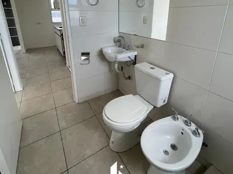 Departamento 2 ambientes con 1 baño