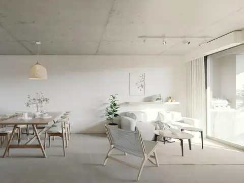 Departamento 2 ambientes con 1 baño