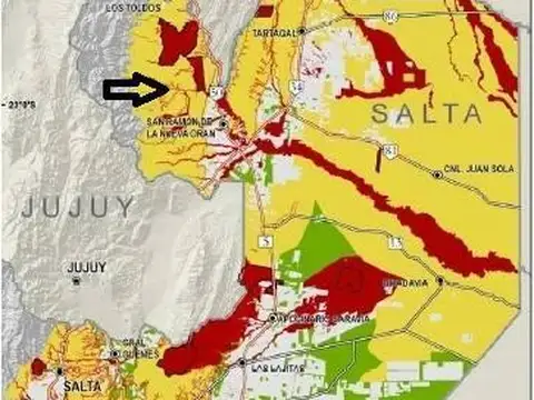 Campo en venta de 9058 has en Salta