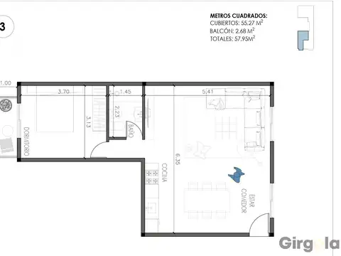 Departamento en Venta en Moreno, USD 71.500
