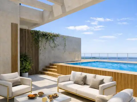 PENTHOUSE CON PISCINA Y VISTA AL LAGO