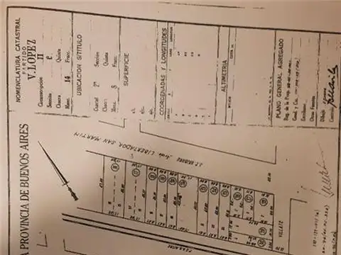 TERRENOS/FRACCIONES/LOTEOS - TERRENOS - OLIVOS - RÍO A VÍAS, GRAN BS. AS. NORTE