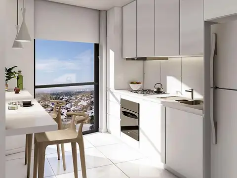 Departamento 2 ambientes con 1 baño