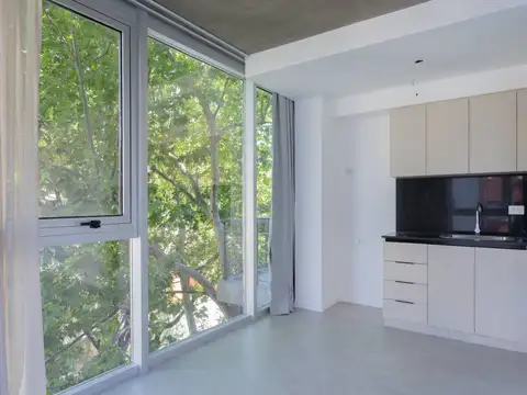 Departamento 2 ambientes con 2 baños