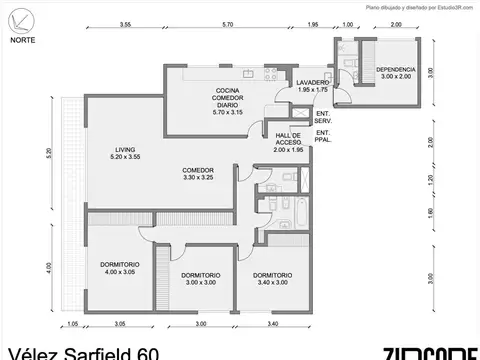 Departamento en Venta en Parque Patricios, USD 230.000