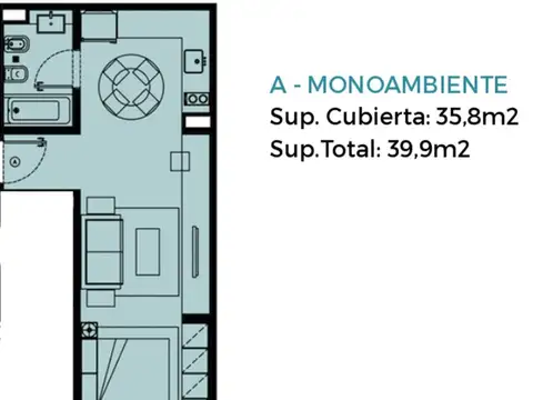 Venta Departamento Monoambiente Inversión Nuñez