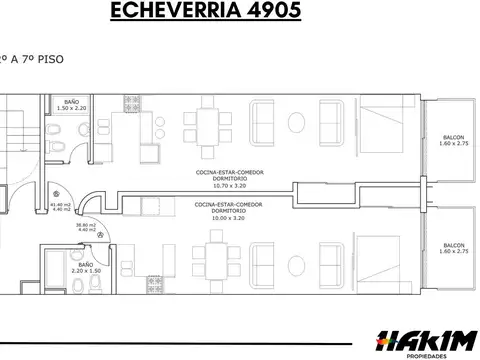 Departamento en Venta al Sur