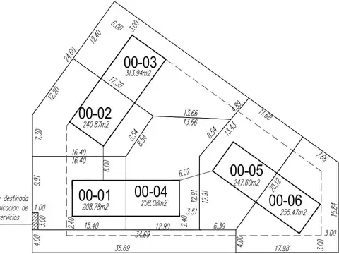 Terreno en Venta en Tres Cerros, USD 40.000