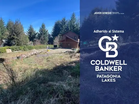 VENTA Lote/Terreno plano UF 5 cercano al centro Villa La Angostura 247,60  m2 con proyecto aprobado