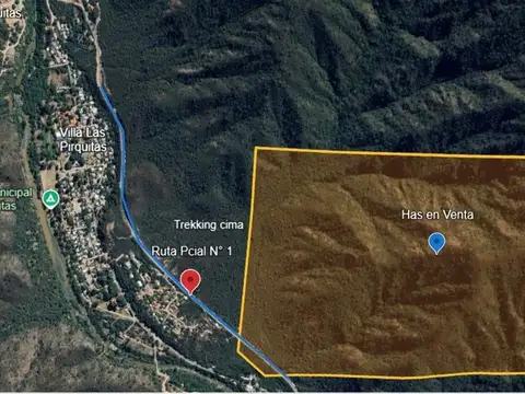 Ruta Provincial N° 1, Acceso a Va Las Pirquitas 100
