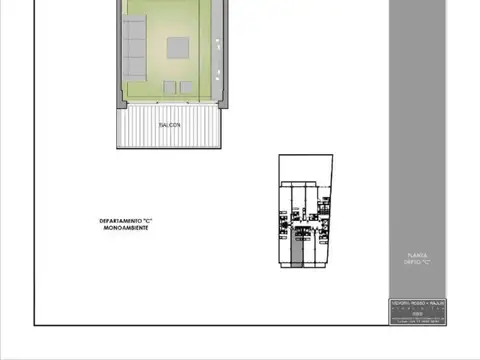 Departamento en Venta de Monoambiente