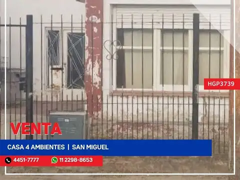 Casa - Venta - Argentina, San Miguel - Tomas A. Edison 1589