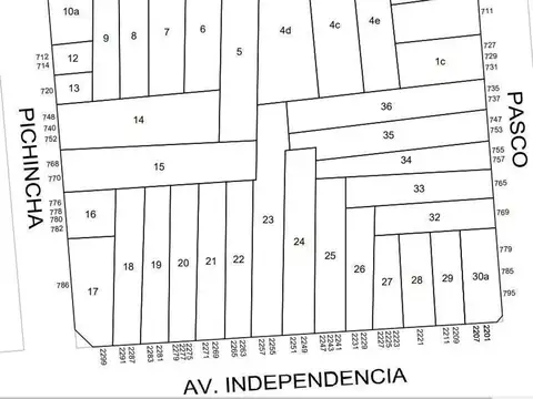 Terreno en Venta de 1,0 m2