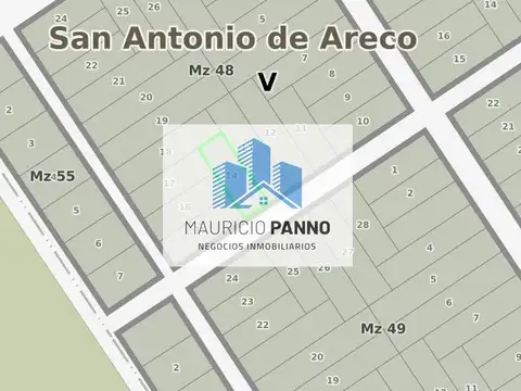 Terreno en Venta 30  mts Frente