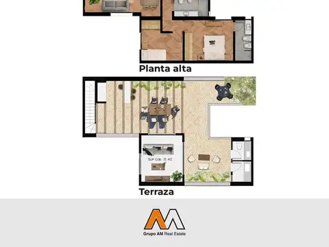 Departamento en Alquiler de 5 ambientes